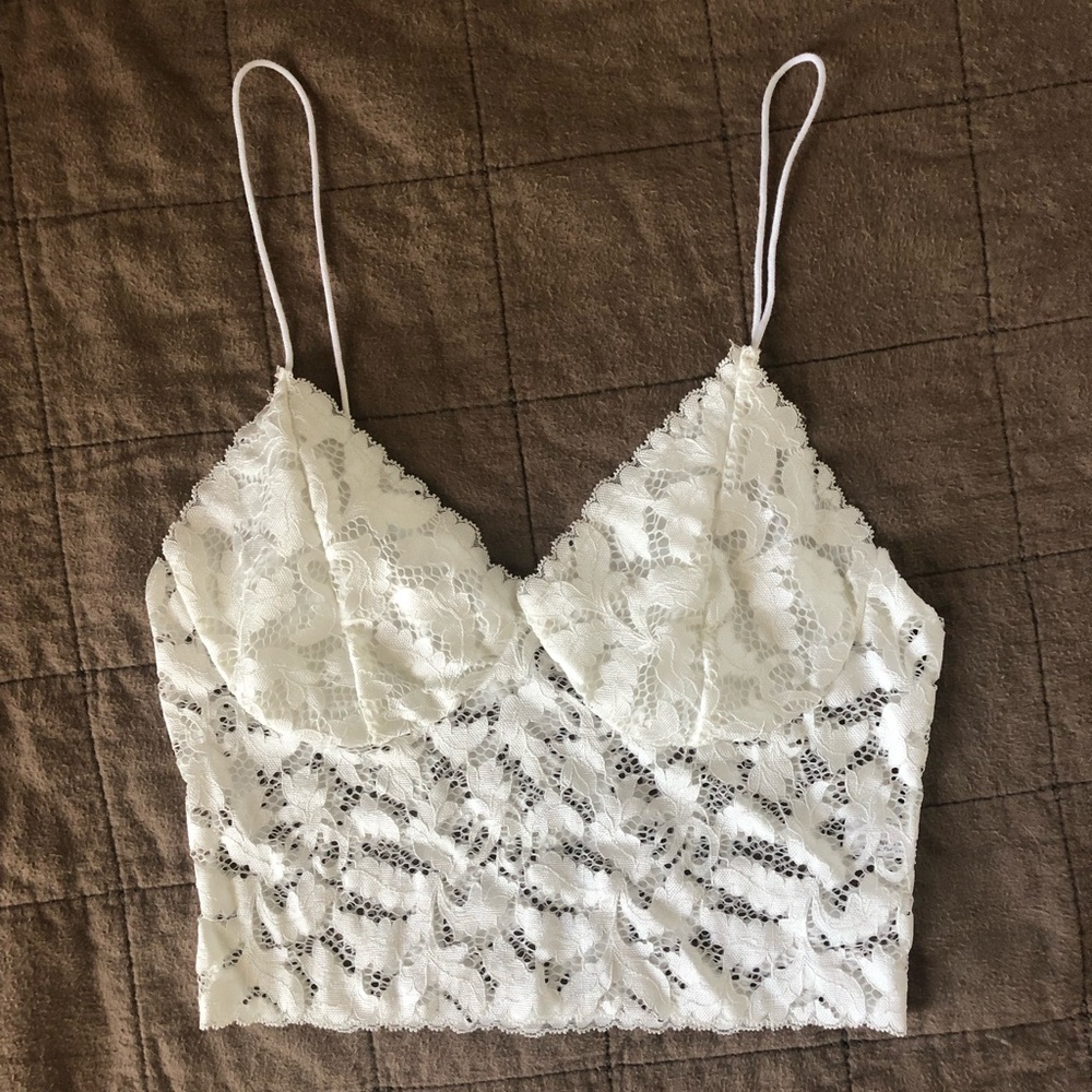 Lace Crop Bra/ Tank